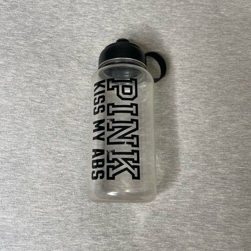Victoria's Secret PINK “KISS MY ABS” Vintage 32 Oz Water Bottle